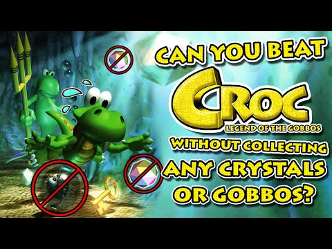 Can You Beat Croc Without Collecting Crystals Or Gobbos?