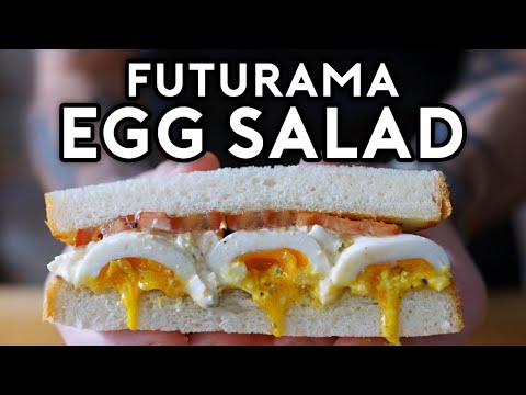 Egg Salad from Futurama | Binging with Babish