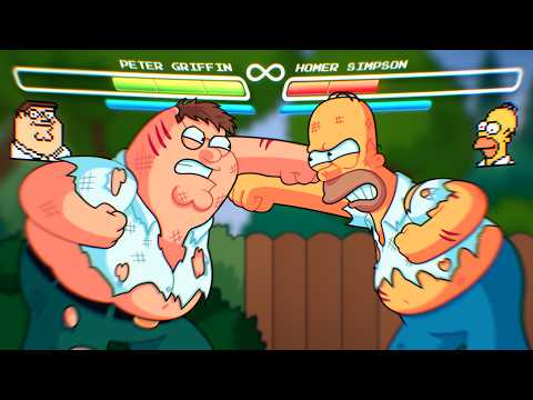 What If EVERY Family Guy Fight Had Health Bars?