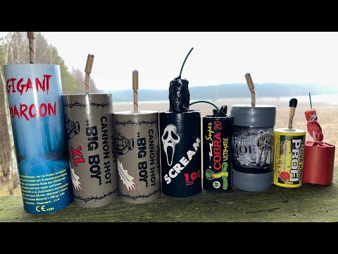 XXXL POLAND BALL BALL COMPARISON BIG FIRECRACKER COMPILATION Street Fireworker