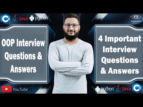 4 Most Important OOP Interview Questions And Answers | OOP Interview Q/A | OOP (Hindi/Urdu)