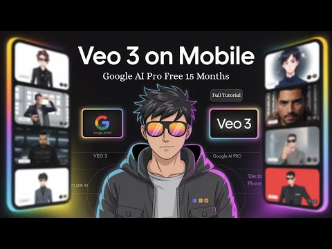 Use Veo 3 on Your Phone & Get Google AI Pro FREE (15 Months) | Make Cinematic AI Videos on Mobile