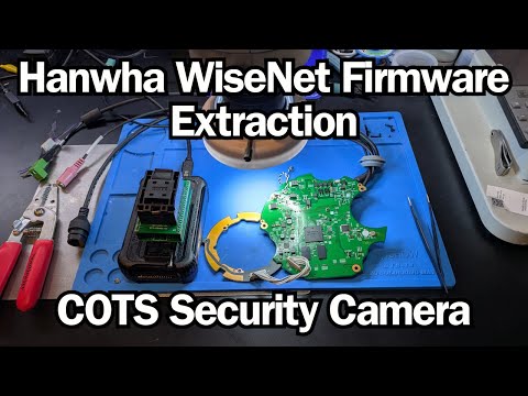 Hanwha WiseNet Firmware Extraction - COTS Security Camera