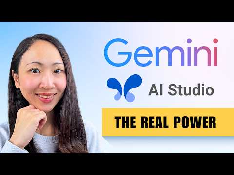 You're Only Using 50% of Gemini. AI Studio is What You're Missing.