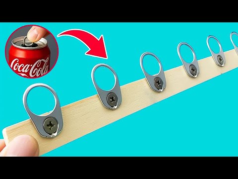 Every house needs this but no one does it!!! The secret use of tin can lids.