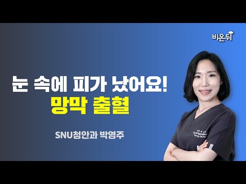 눈 속에 피가 났어요! - 망막출혈 / SNU청안과 박영주