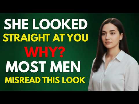 If a Woman Makes Direct Eye Contact With You What It Really Means | Female Psychology