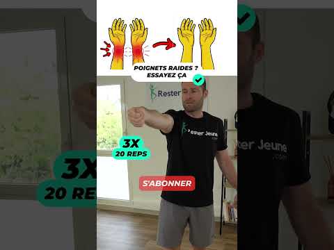 Poignets raides ? Essayez ça #poignetsraides #arthrosemains