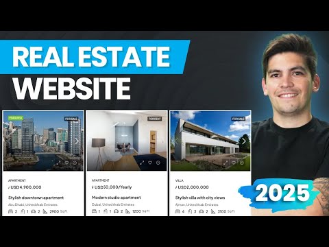 How To Make A Real Estate Website with Wordpress 2025 🏘️