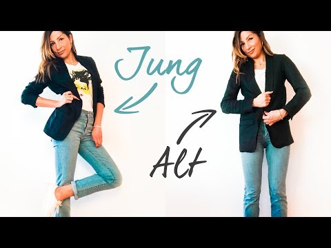 10 Jahre jünger aussehen durch 5 kleine Änderungen im Outfit | natashagibson