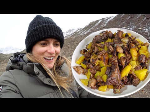 KYRGYZSTAN FOOD Tour π°π¬ Asia's Nomadic Food HEAVEN! Beshbarmak in SOVIET Ghost Town!!