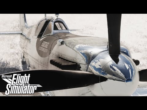 Microsoft Flight Simulator | Spitfire MKIX | Low and Fast: Flying Through Valleys | Canada