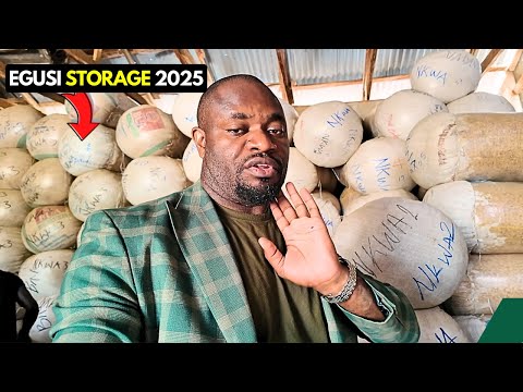 This is How we Store Our Egusi for Profit (Storage facility)