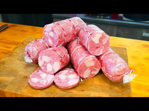 Homemade Sausage in a bag from any meat. No smoker required, in the oven or saucepan.