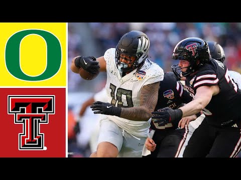 #5 Oregon vs #4 Texas Tech Highlights | 2025 College Football Playoff Quarterfinal