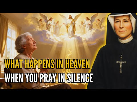 Saint Faustina Reveals: What Happens in Heaven When You Pray Only with the Mind — No Words