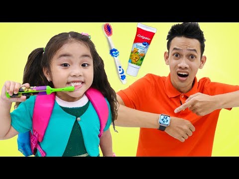 Put On Your Shoes Song | Hurry Up Morning Routine Nursery Rhymes & Song for Kids