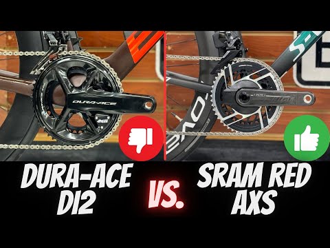 WHAT SHOULD YOU BUY?!? (NEW SRAM RED AXS vs. SHIMANO DURA ACE Di2)