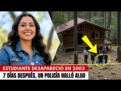 Estudiante desapareció en 2003 en un estacionamiento. 7 días después, un policía halló algo chocante