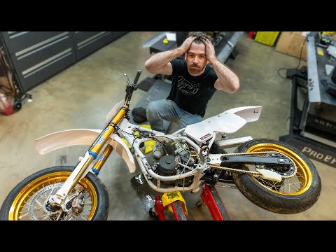 I BLEW up my dream CUSTOM YZ490! 🤯