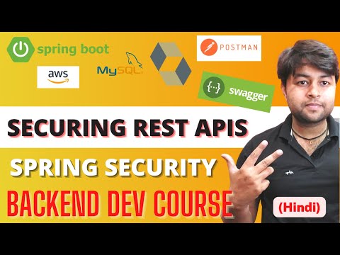 🔒Securing Rest APIs in Backend Application | Backend Course Hindi