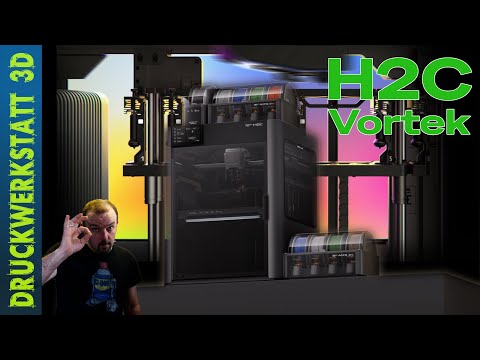 Bambu Lab H2C - 7 Nozzles, Vortek & Multimaterial: My first impression - weaknesses like my H2D?