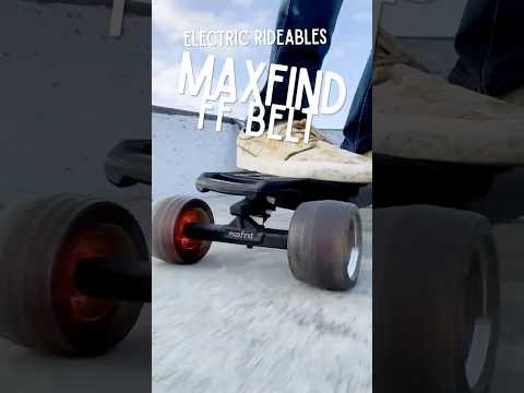 Best Belt Drive E Skateboard Under $1,000? MAXFIND FF Belt