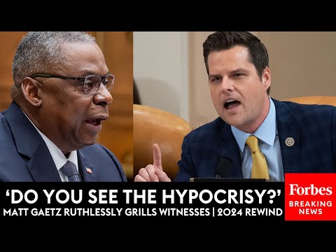 RUTHLESS: Matt Gaetz Mercilessly Grills Witnesses During House Hearings | 2024 Rewind