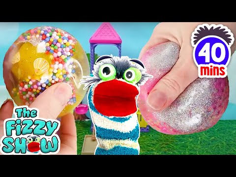 Fizzy Makes DIY Squishies With Disney Pixar Elemental, Little Mermaid Ursula & Super Mario