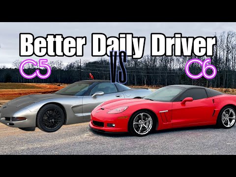 C6 vs C5 Corvette Which is the Better Daily?