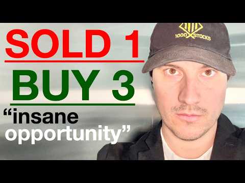 I Just SOLD 1 Stock & Bought 3 Stocks‼️👍🏼