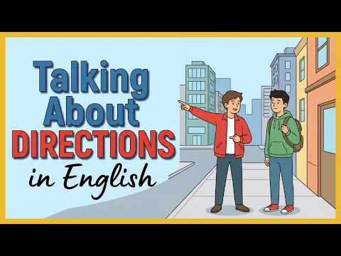 Easy English Podcast for English Conversations | Asking for Directions
