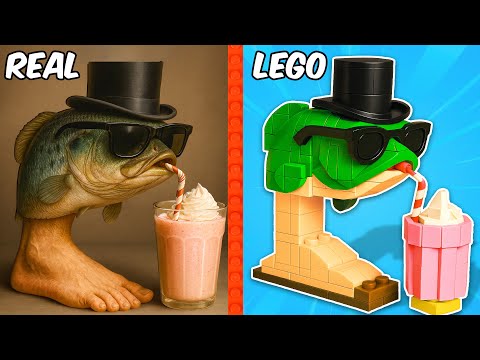 DIY LEGO Brainrot with Real-Life Product Inspiration! | AM Bricks Galaxy