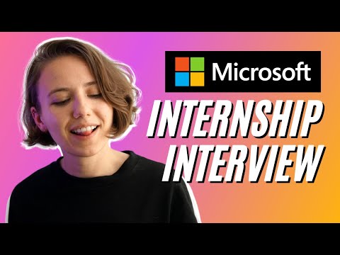 How I landed my first internship at Microsoft | Software Engineer