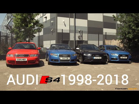 A brief history of the Audi S4 from 98 to 2018, and why we like them quite so much