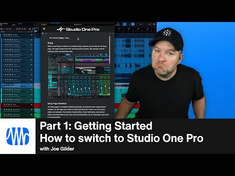 How to Switch to Studio One Pro: Part 1 - Getting Started | PreSonus