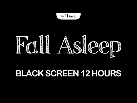 Insomnia Relief Music – Black Screen | Sleeping Music for Deep Sleeping | Black Screen