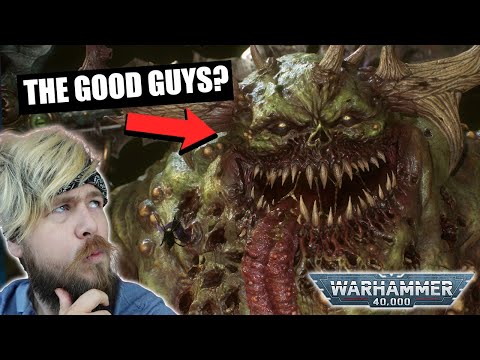 The CHAOS Gods Are The GOOD GUYS?! Chaos Deep Dive | Warhammer 40k Lore.