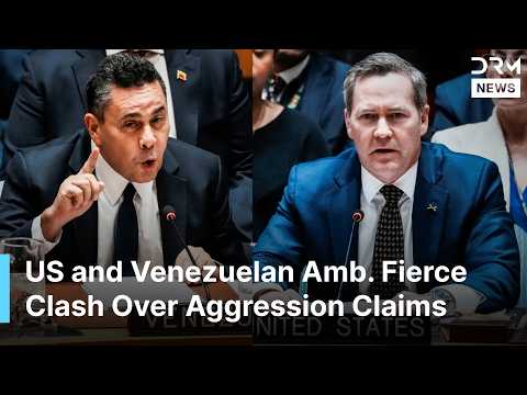 HEATED DEBATE: US and Venezuelan Ambassadors Explode Into Fierce Clash Over Aggression Claims | AC1E