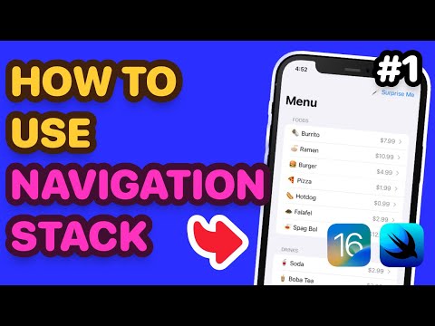 How To Use NavigationStack In SwiftUI | A Beginners Guide To Navigation In SwiftUI