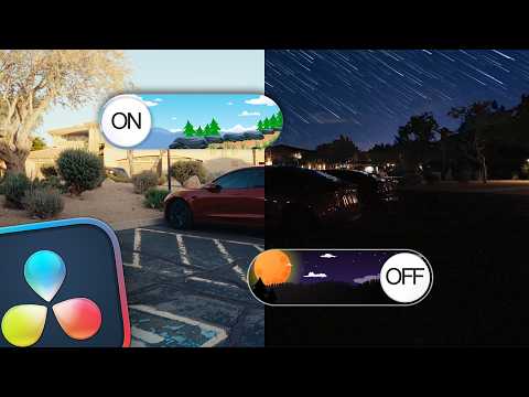 EASY Day-to-Night Transition in Davinci Resolve