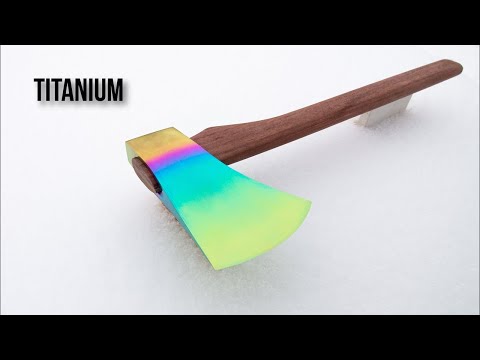 Making a Titanium Throwing Axe