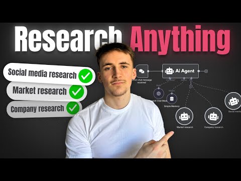 This Multi-Agent system can research ANYTHING (free n8n template)