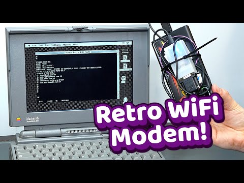Easy WiFi for Vintage Macs with TheOldNet Serial WiFi Modem