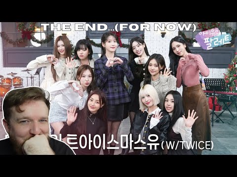 [IU's Palette] Merry TWICEmas to U ahead (With TWICE) Ep.30 + ANNOUNCEMENT! - IU TWICE REACTION