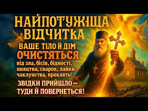 🗝️ПОТУЖНА ВІДЧИТКА ВІД УСЯКОГО ЗЛА,ЧАКЛУНСТВА,ПРОКЛЯТЬ І ПІДСТУПІВ ДИЯВОЛА—ОЧИСТІТЬ ДУШУ І ДІМ ЗАРАЗ