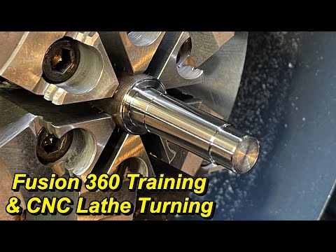 Pinion Shafts Turned in the CNC Lathe