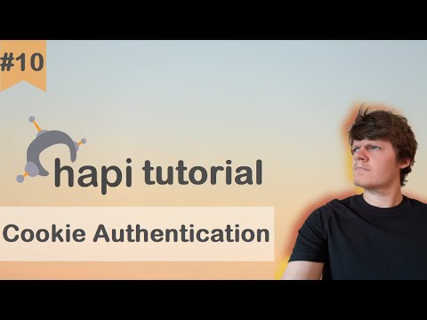 Hapi JS Tutorial 10 - Cookie Authentication