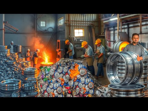 Bus wheel rims from Scrib are professionally manufactured in our own local factory