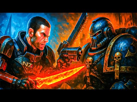 What If Commander Shephard Arrived In Warhammer 40K?